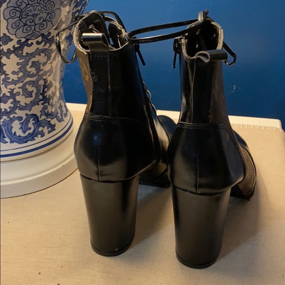 Women’s Brown and Black Booties Size 7.5 - Picture 5 of 7